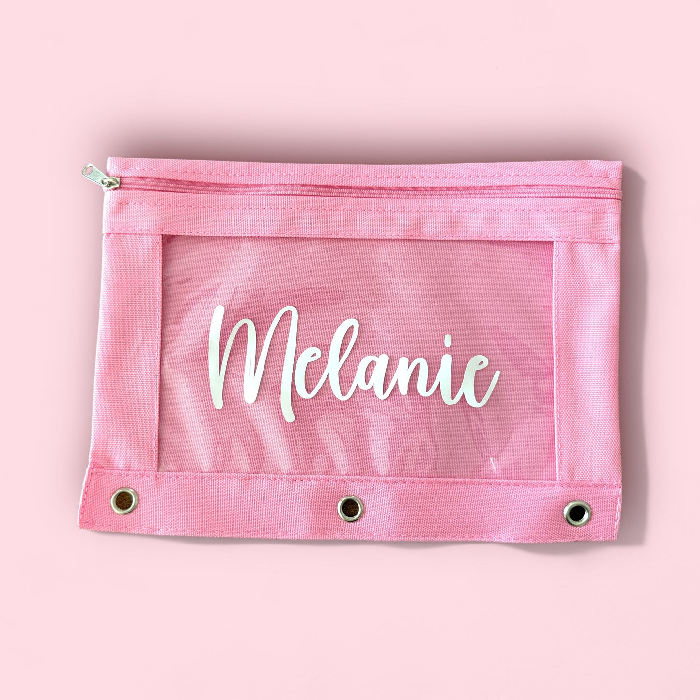 Personalized Solid Binder Pouch