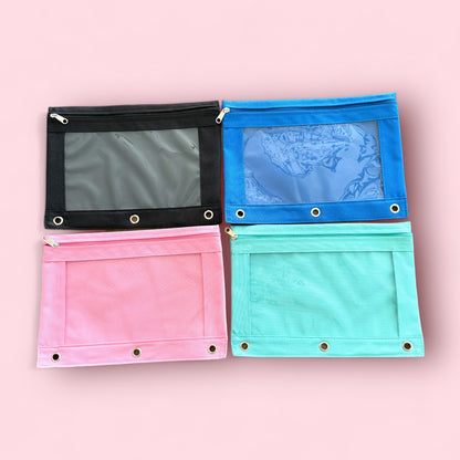 Personalized Solid Binder Pouch