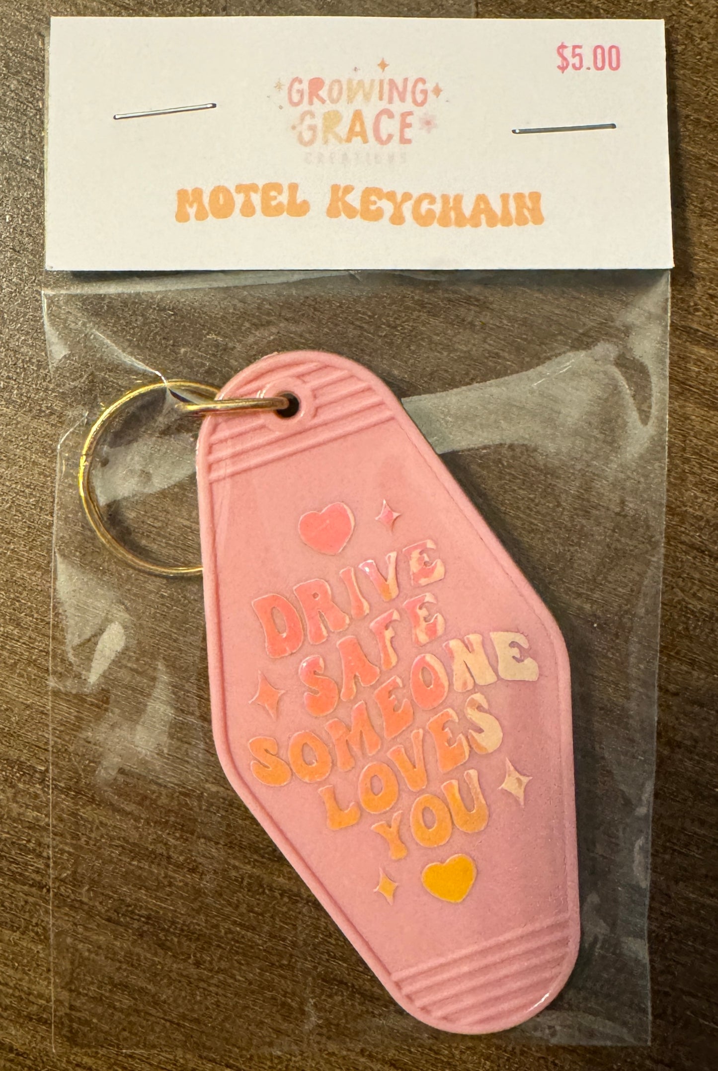 Trendy Motel Keychain