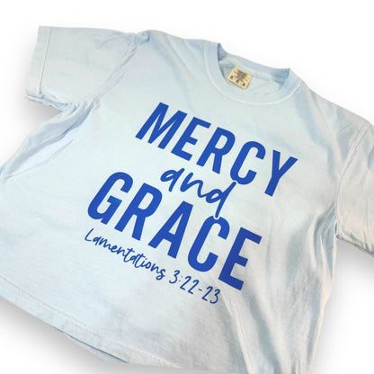Mercy & Grace Blue Tee