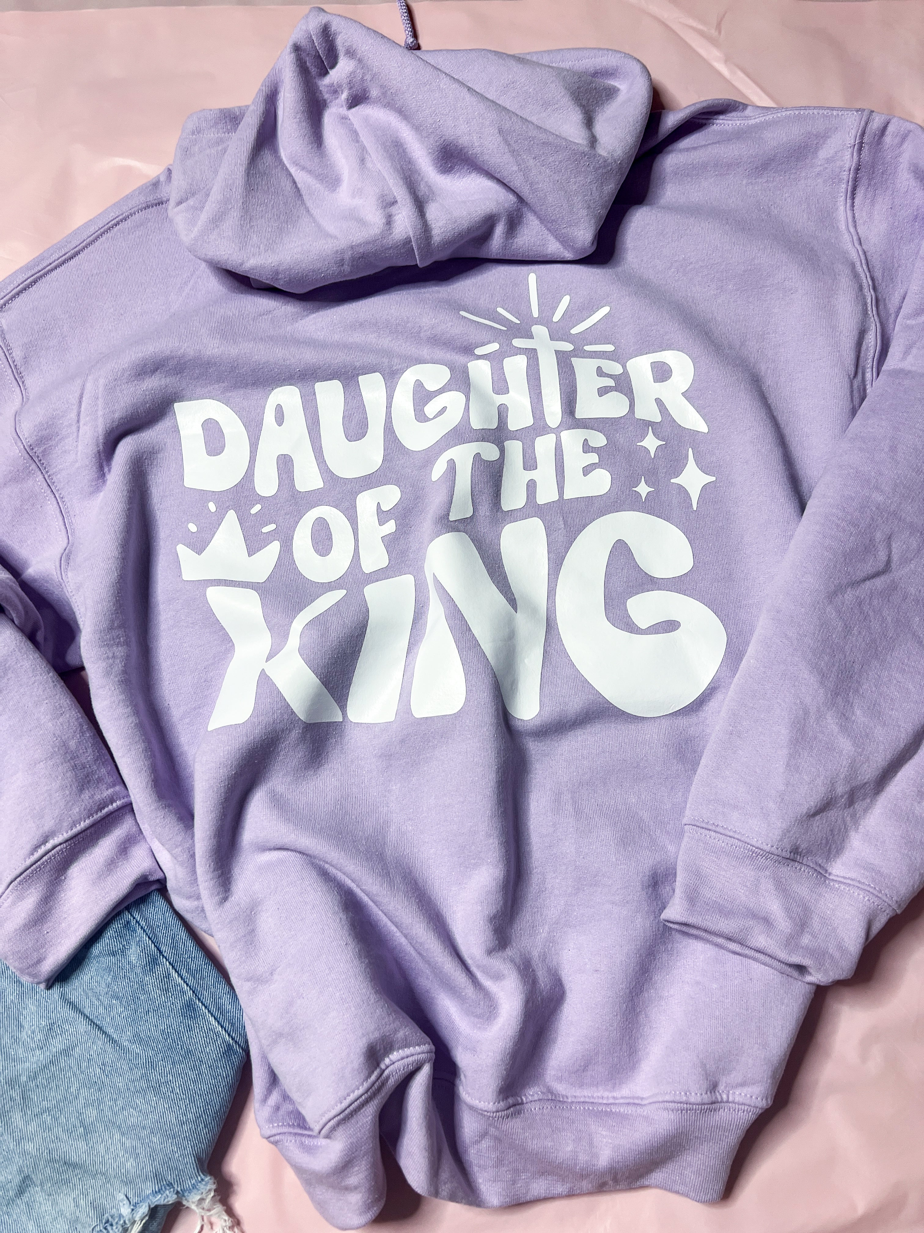 Daughter of the King Hoodie Growing Grace Creations